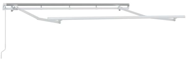 vidaXL Ausziehbare Markise Sand 4 x 3 m Polyester und Aluminium 3426025 Bild 3