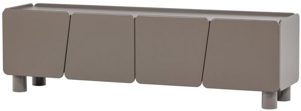 TV-Board Root - Kiefernholz Truffle Braun, 200 cm