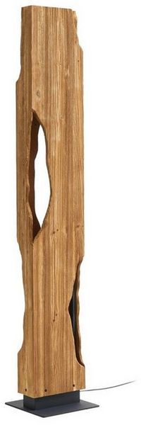 Lucande Stehlampe Tarry, Holz IP20, 4 x 15 W LED