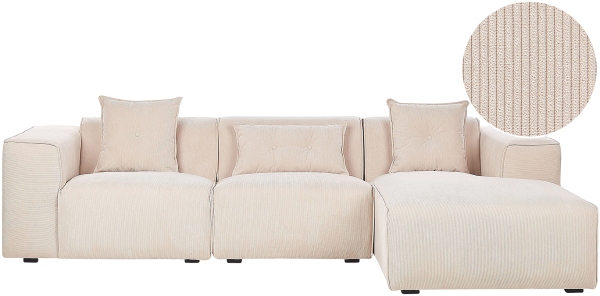 Ecksofa DOLVA Beige