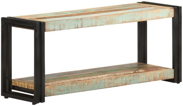vidaXL TV-Schrank 90 x 30 x 40 cm Altholz Massiv [321979]