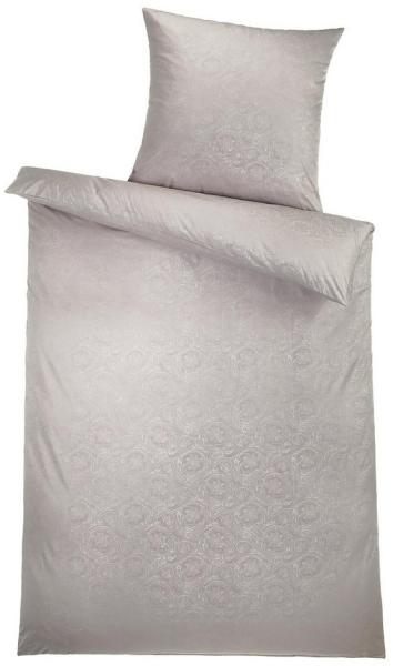 Carpe Sonno Bettwäsche 135x200 Mikrofaser Bettwäsche Set Soft Sommer Reißverschluss Bügelfrei, Polyester, 2 teilig, Ganzjahres Bettwäsche Pflegeleicht Bettwaren Ornamente Taupe