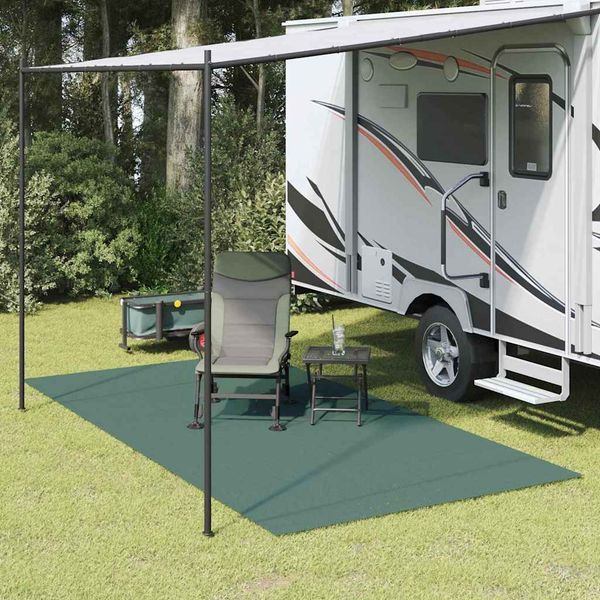 vidaXL Zeltteppich Grün 600 x 350 cm Polyester 42002792