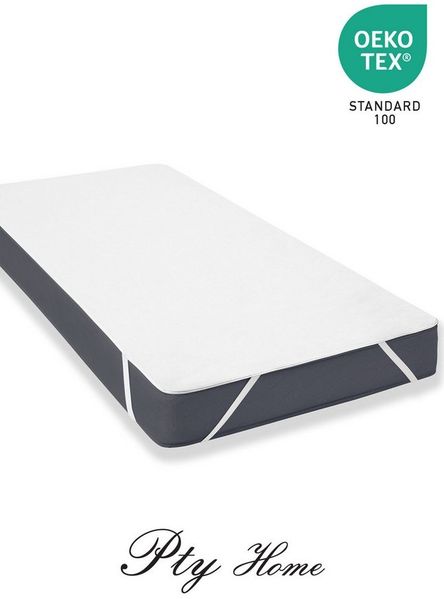 Matratzenschoner Matratzenauflage wasserdicht & atmungsaktiv für Boxspringbett - Topper PTY HOME, Baumwolle Inkontinenz, Oeko Tex Zertifiziert, Allergiker geeignet