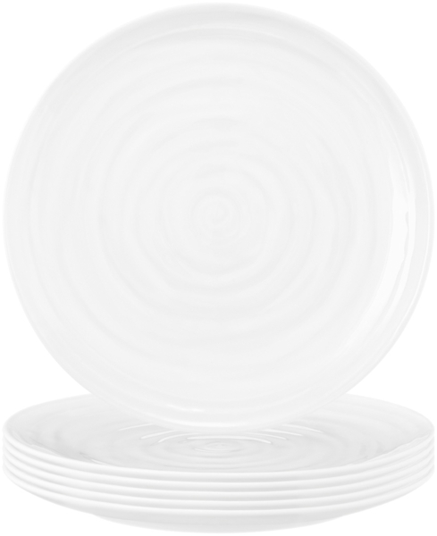 Seltmann Weiden Terra Brotteller ø 17,7 cm weiß 6er Set