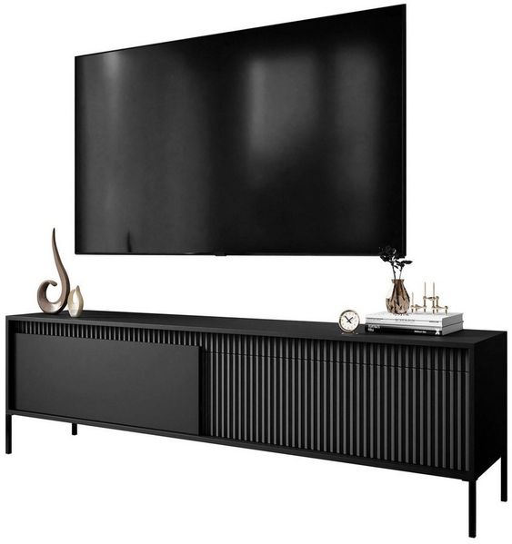 Lookway TV-Schrank YASUMI 187 cm TV Lowboard mit 2 Türen (1x TV-Schrank) Breite: 187,1 cm