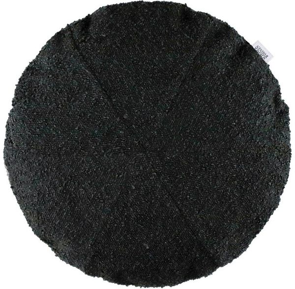 SCHÖNER WOHNEN-Kollektion Kissenhülle BAY Kissen inkl. Vliesfüllung, (1 Stück), 45 cm in Schwarz