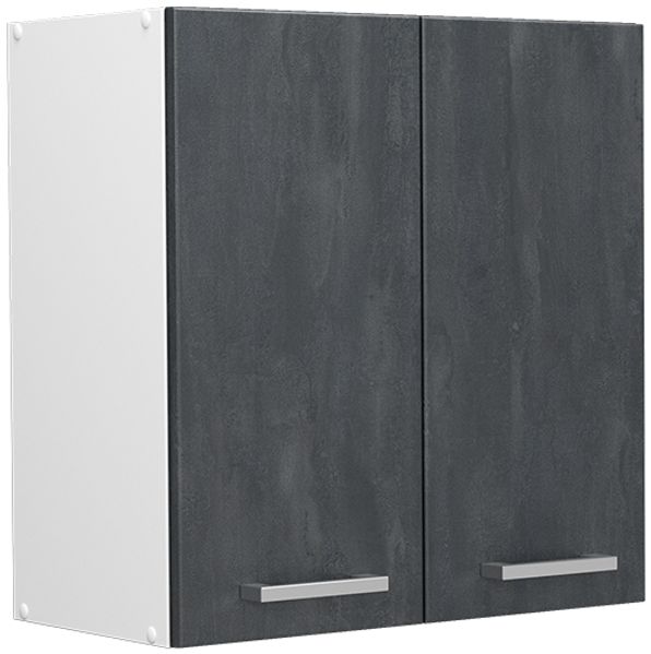 Hängeschrank R-Line Schwarz Beton 60 cm Vicco
