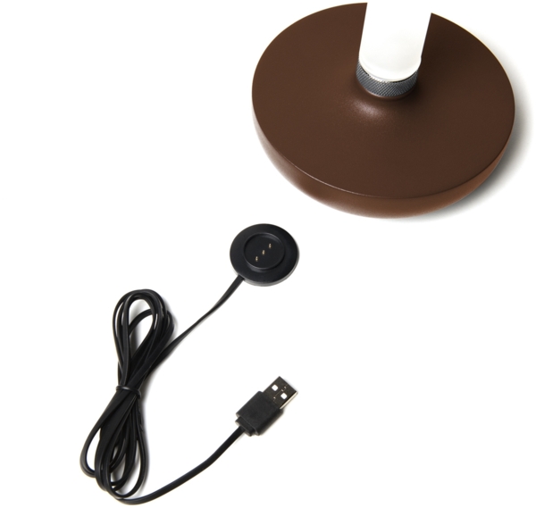 KONSTSMIDE Biarritz Akku Tischleuchte IP54 rostfarben dimmbar 1800/3000/4000K Bild 10