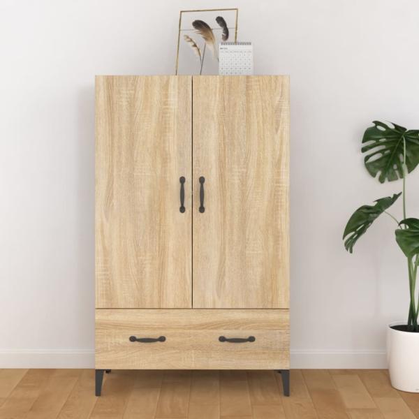 vidaXL Highboard Sonoma-Eiche 70x31x115 cm Holzwerkstoff [812540]