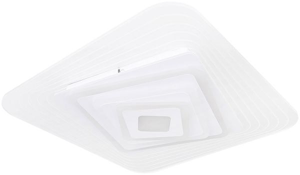 LED Deckenleuchte, CCT, Appsteuerung, H 6,5cm