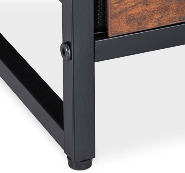 Nachttisch Industrial mit Schublade Bild 9