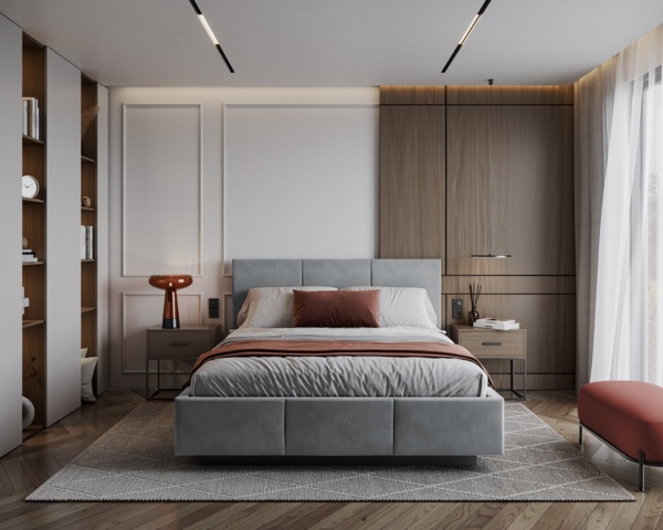 thematys Polsterbett Stauraumbett mit Bettkasten 90x200, 120x200, 140x200, 160x200, 180x200 (TOPSELLER - MADE IN EU - 4 Bezüge - CORD, OTTAWA, VELOURS - Optional mit Matratze bestellbar, mit großen gepolsterten Kopfteil, mit Bettkasten zum aufklappen),...