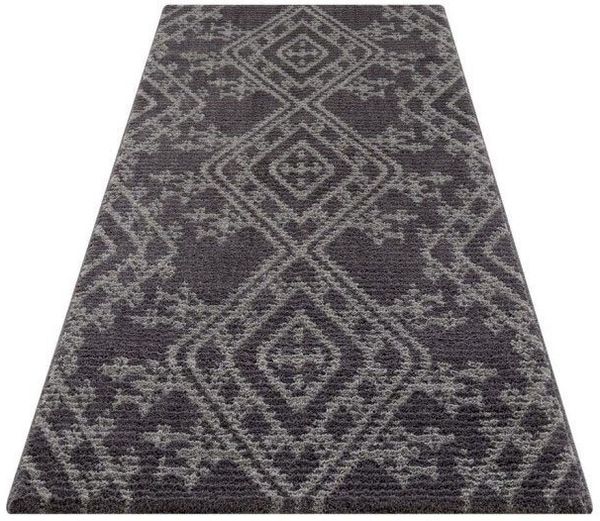 Carpet City Teppich April 2291, rechteckig, Höhe: 10 mm, Läufer, weich durch Microfaser, Boho Ethno Look, Wohnzimmer