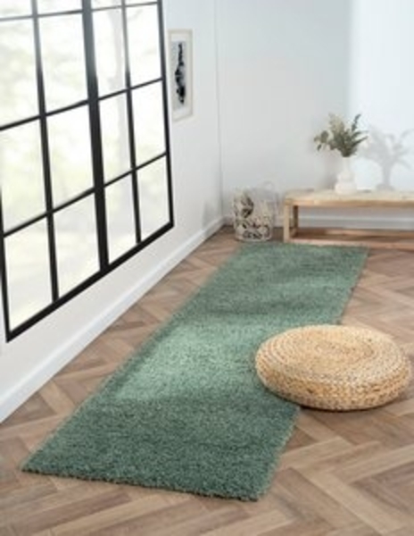 Myflair Möbel & Accessoires Hochflor-Läufer My Shaggy, rechteckig, Höhe: 37 mm, Shaggy, Uni Farben, leicht glänzend, Microfaser, extra flauschig Bild 6