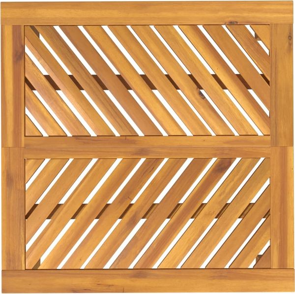 Gartentisch, Esstisch, Küchentisch 90 x 90 x 74 cm Massivholz Akazie Bild 5