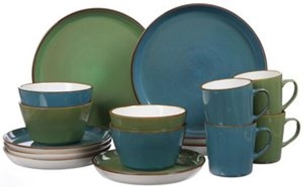 Ritzenhoff & Breker Visby Kombiservice 16-teilig Blau / Grün Bild 5
