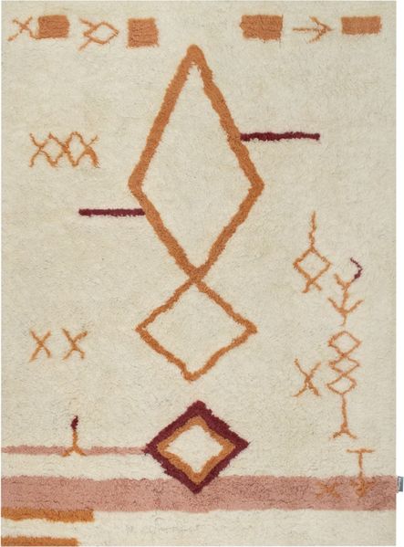 Wollteppich - Bedouin Beauty 170 x 120 cm - rosa