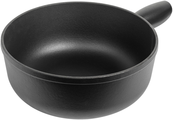 KUHN RIKON Caquelon Induktion Gusseisen schwarz matt· Ø 24 cm