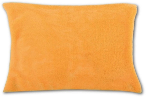 Kissenhülle Kuschel 30 x 50, Auswahl: hellorange - marigold ohne Füllung