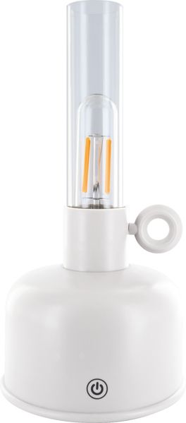 Schwaiger Akku LED Retro Tischlampe TILA3802 weiß