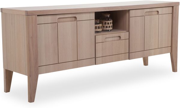 Lowboard SANSIBAR DORNUM BHT 171x70x43 cm braun TV-Lowboard