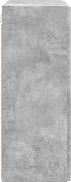 vidaXL TV-Wandschrank Beton Grau 59,5 x 31 x 80 cm Holzwerkstoff 892362 Bild 6