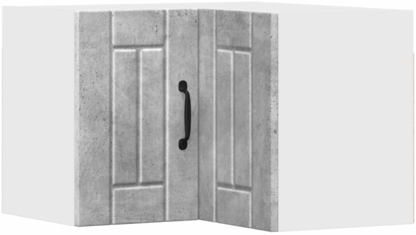 vidaXL Küchenschrank Beton Grau 57 x 57 x 40 cm Holzwerkstoff 884958