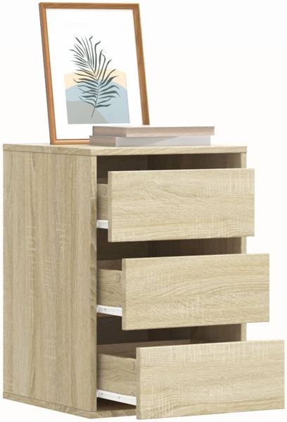 vidaXL Kommode Sonoma-Eiche 40x41x58 cm Holzwerkstoff 852836