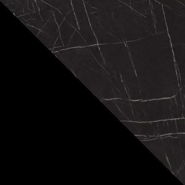 Mirjan24 'Rajkon' Couchtisch, Laminatplatte / Stahl schwarz, 75 x 75 x 44 cm Bild 6