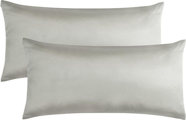 Aspero Kissenbezüge 2x Seiden Kissenbezüge 40x80 cm Alia, Haut- und haarschonendes Material