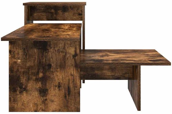 Konsolentisch, Beistelltisch, Konsole Geräucherte Eiche 91,5 x 35 x 38,5 cm Bild 6