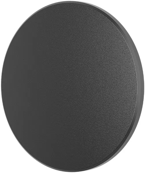 LED Außenwandleuchte 8W 3CCT – Rund Schwarz – 760 lm – IP65 Ø120 mm
