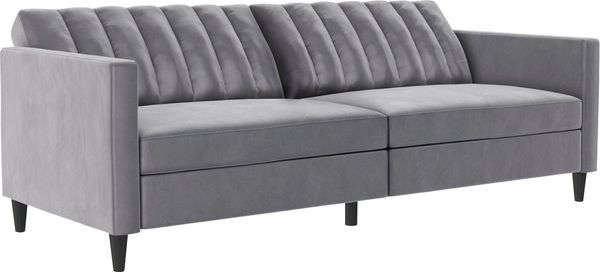 Dorel Home 3-Sitzer Celine, Rückenlehne 2-teilig und 3-fach verstellbar, Sitzhöhe 43 cm