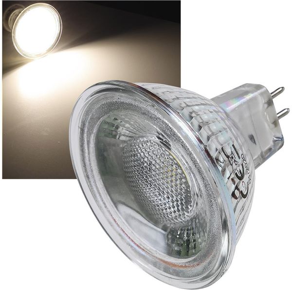 LED Strahler MR16 "H50 COB"4000k, 460lm, 12V/5W, neutralweiß