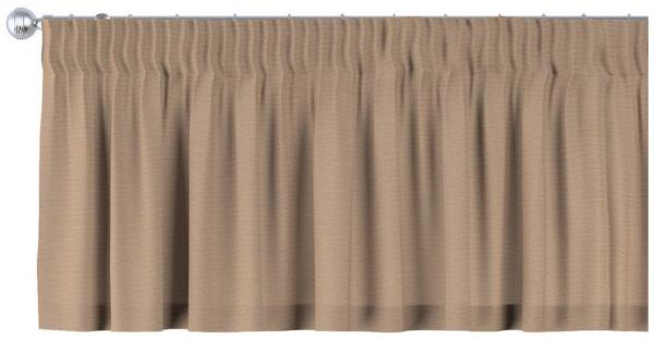 Dekoria Vorhang mit Kräuselband 130 x 40 cm, Quadro