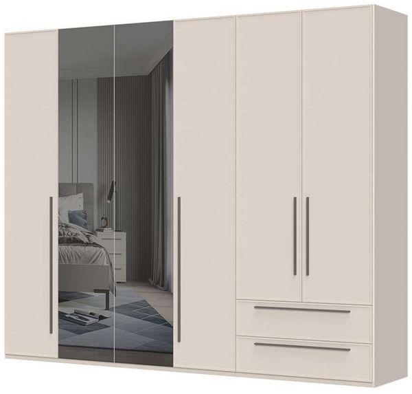 OTTO home Drehtürenschrank UV lackiert, Soft Close Funktion, Höhenverstellbare Füße