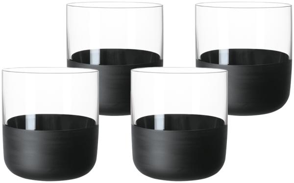 Villeroy & Boch Manufacture Rock Shot Glas / Schnapsglas, Set 4tlg