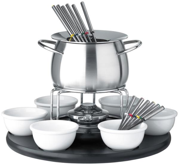 Spring Carousel Fondue-Garnitur schwarz 22-tlg,