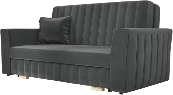 Mirjan24 'Viva Glam II' Schlafsofa, Grau, 85 x 98 x 160 cm
