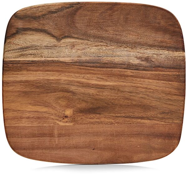ZELLER 25553 Schneidbrett aus Akazienholz, ca. 28 x 25 x 1 cm