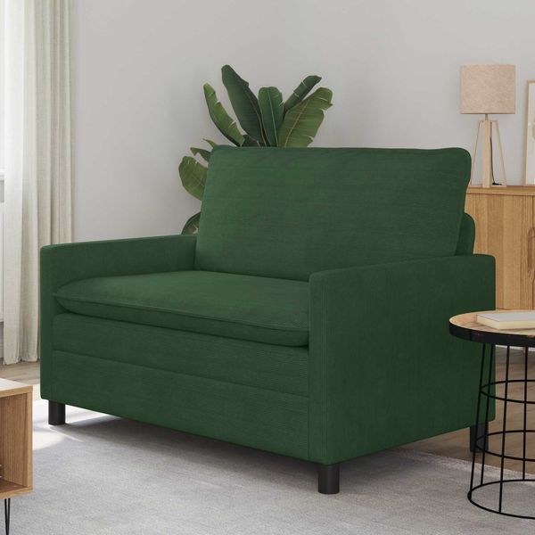 vidaXL Sofa Dschungelgrün 126 x 81 x 87,5 cm Stoff 42028817