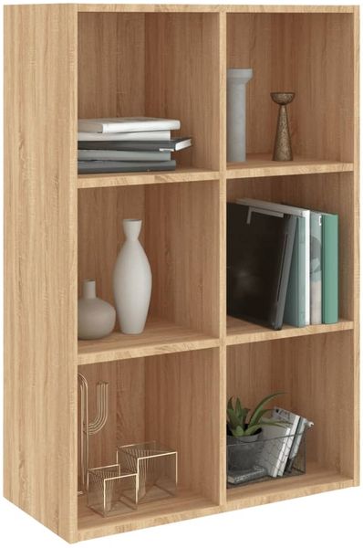vidaXL Bücherregal/Sideboard Sonoma-Eiche 66x30x98 cm Holzwerkstoff 800345 Bild 3