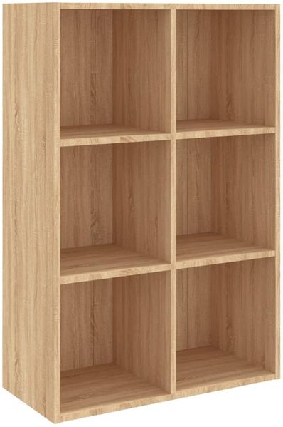 vidaXL Bücherregal/Sideboard Sonoma-Eiche 66x30x98 cm Holzwerkstoff 800345 Bild 2