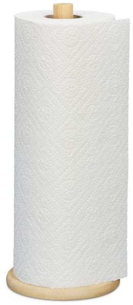 Runder Küchenrollenhalter aus Bambus 10045692