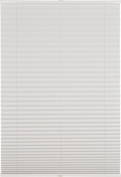 ondeco Plissee ohne Bohren verdunkelnd weiß mit Klemmträger, Sonnenschutz für Fenster innen, lichtschutz und Blickdicht, Faltrollo Sichtschutz für Tür - weiss - 80x210 cm