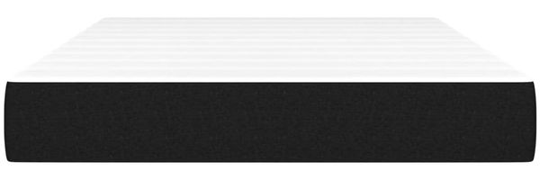 vidaXL Taschenfederkernmatratze Mittel Schwarz 120x200x20 cm Stoff 347756 Bild 3