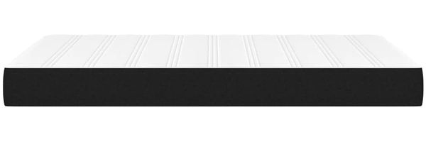 vidaXL Taschenfederkernmatratze Mittel Schwarz 120x200x20 cm Stoff 347756 Bild 4