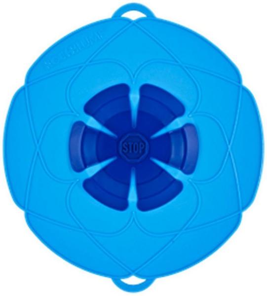 Kochblume Überkochschutz Kochblume Überkochschutz Decke klein blau 14 bis 20 cm
