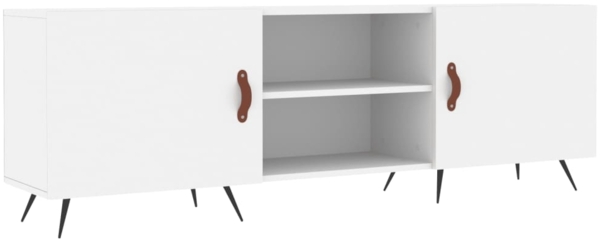 vidaXL TV-Schrank Weiß 150x30x50 cm Holzwerkstoff 829068